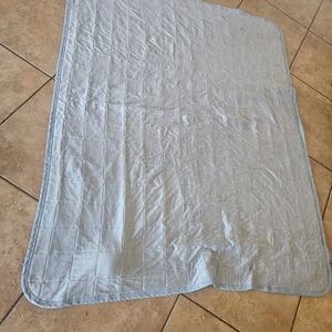 Brookfield Home Cooling Blanket Throw 60" X 70" Blue Couch Throw